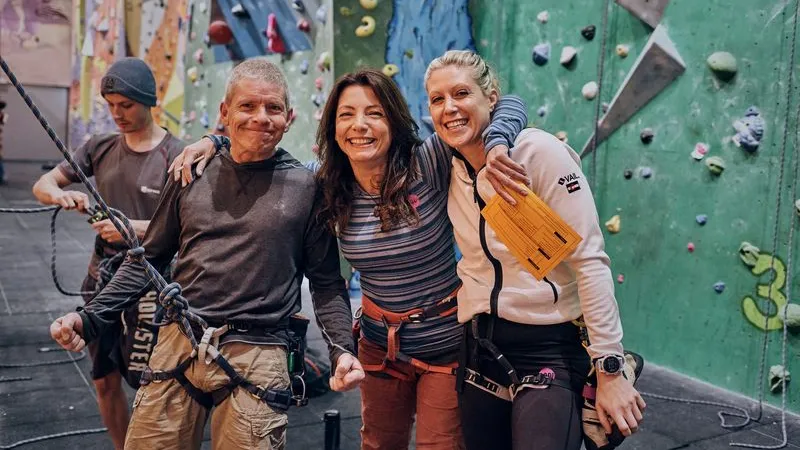 Roped Climbing: Drop-In